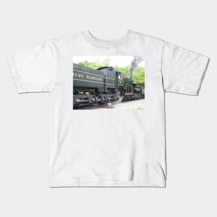 Shay Engine # 6 - Cass, WV Kids T-Shirt